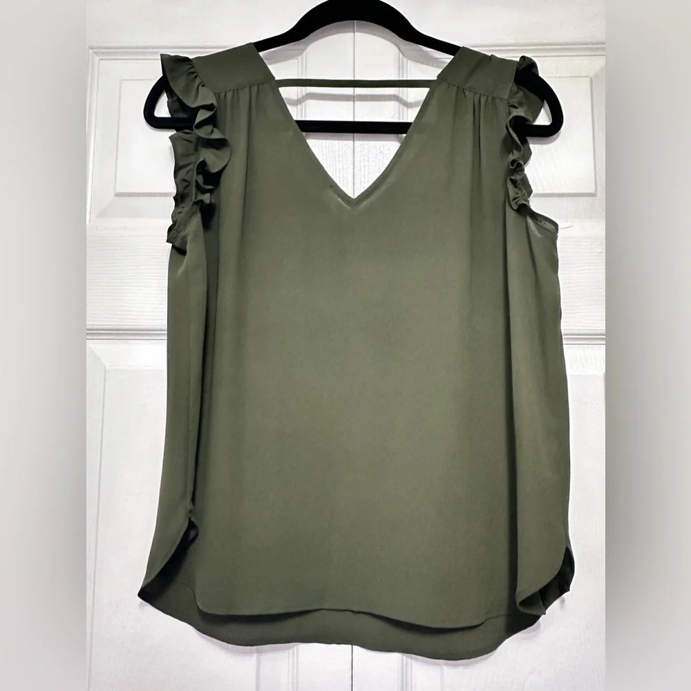 Loft Ruffle Sleeve Top - Picture 6 of 9
